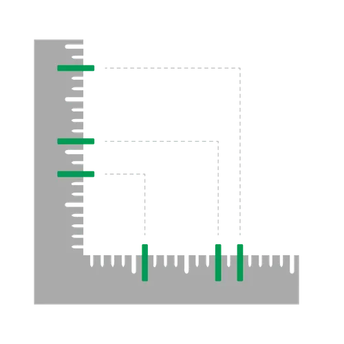 Standaard afmetingen