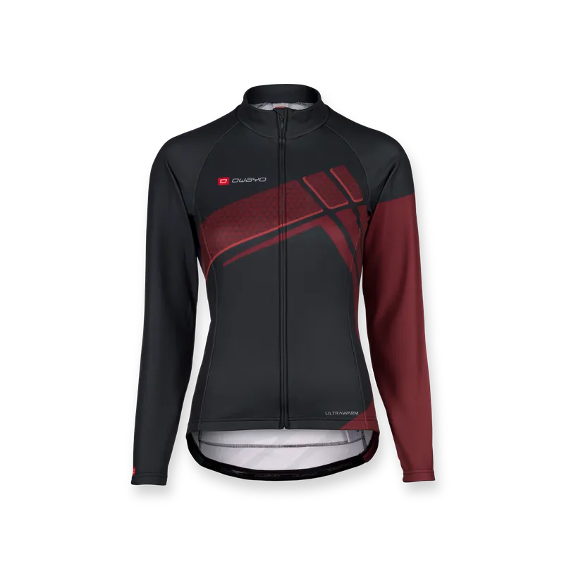Wielershirt Winterstof CW5w Pro Dames