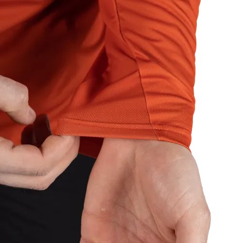 Elastisch inzetstuk in de mouw