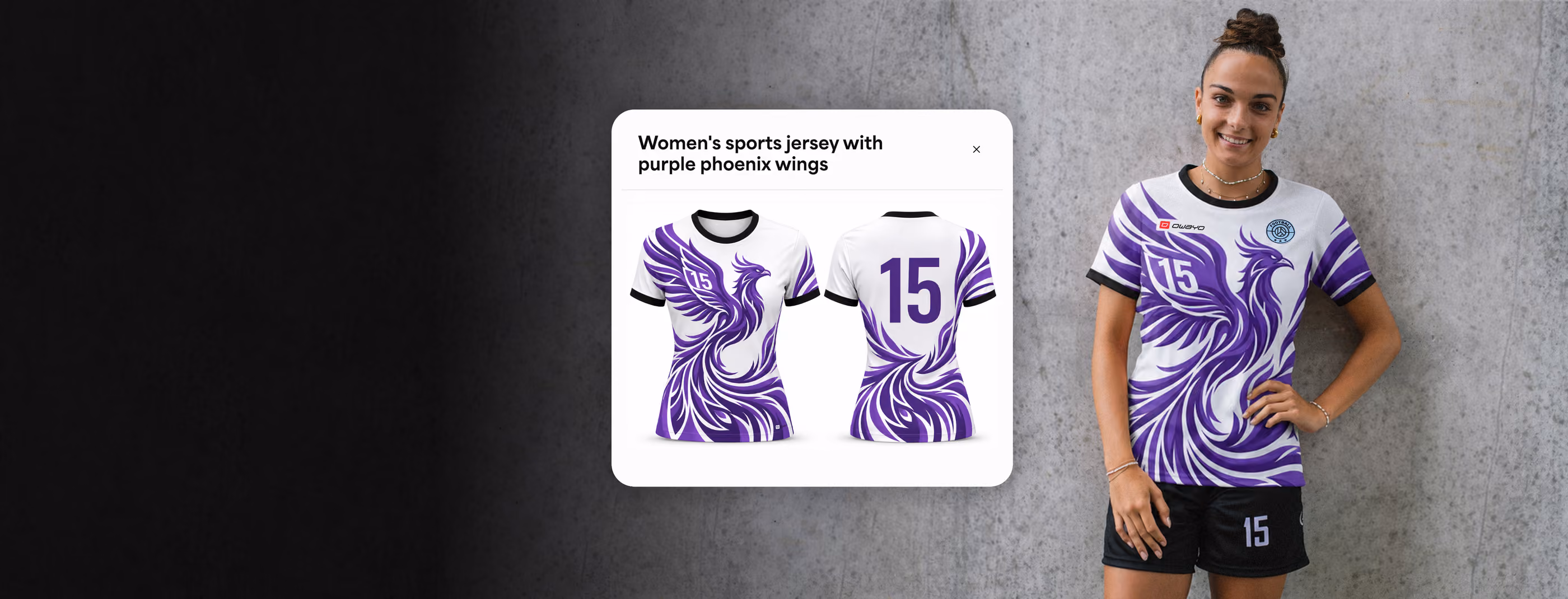 Van AI-designs naar echte sportshirts